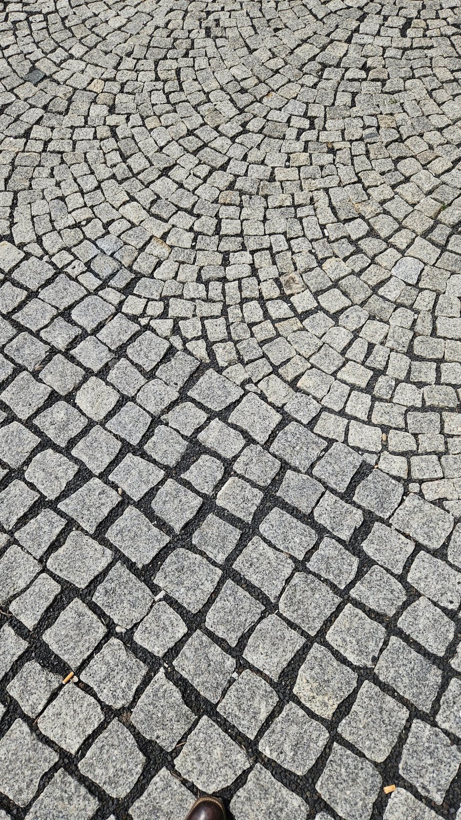 Kreisförmiges Pflastermuster